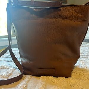 Lucky Brand Brown Leather Crossbody Bag